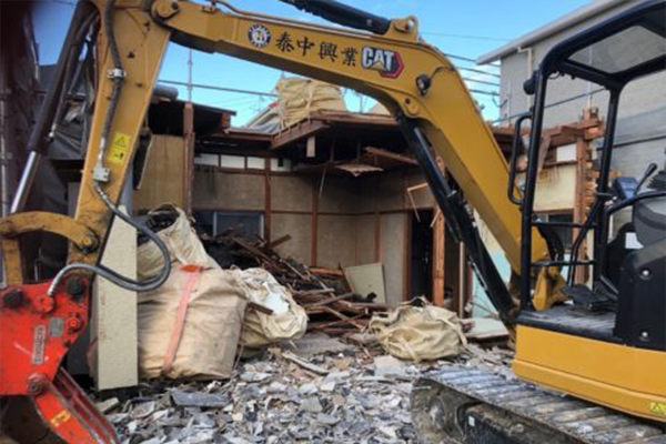 木造住宅の解体